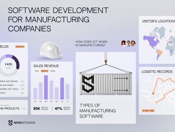 Software Development for Manufacturing Companies [A New Way to Get Ahead]
