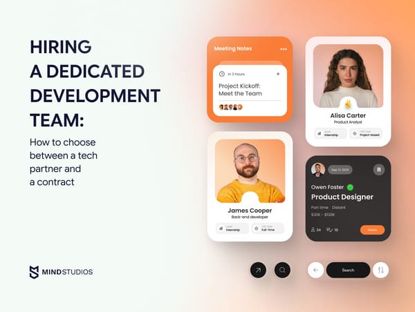 Hiring a Dedicated Development Team: How to Tell a Technical Partner From a Contractor