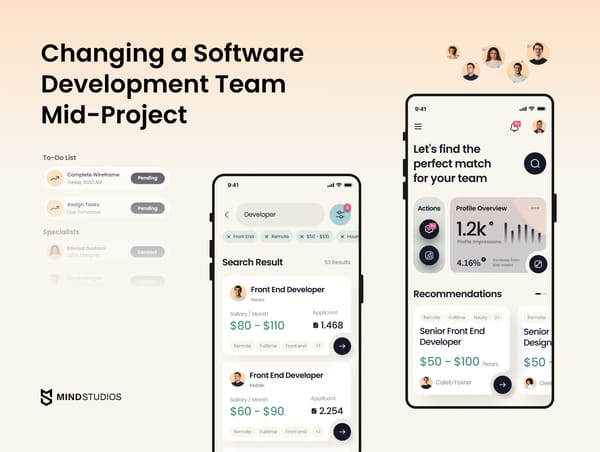Changing a Software Development Team Mid-Project: When to Switch, When to Fix, and How to Do It Safely