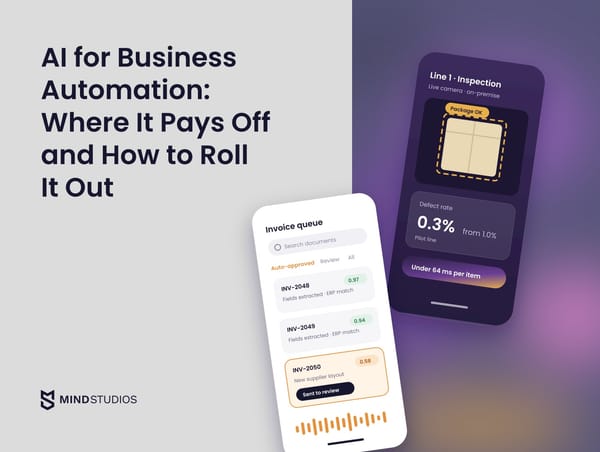 AI for Business Automation: Where It Pays Off and How to Roll It Out